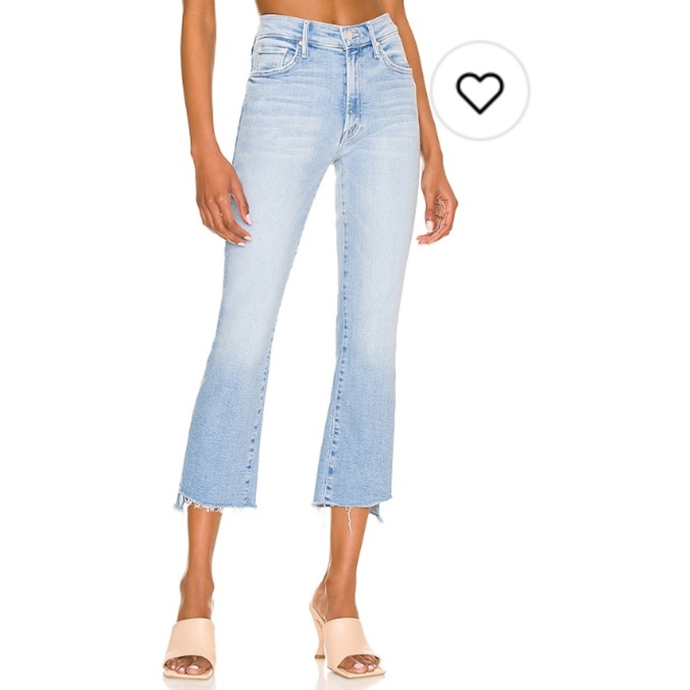 Mother ankle crop jeans